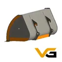 Ковш увеличенной емкости HD_TL 2,0м3 для Diechi SAMSON 75.10