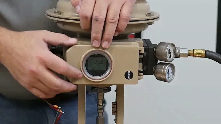 SAMSON 3730-3 Positioner Mounting and Tuning Tutorial for a 3241 Valve.