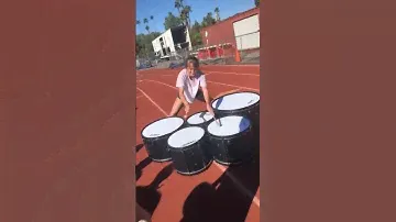When you play your quad feature on bass drums
