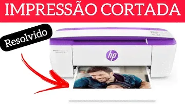 IMPRESSÃO SAINDO CORTADA - IMPRESSORA IMPRIME METADE DA FOLHA - RESOLVIDO!!!
