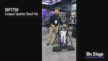 SSP7750 Compact Speaker Stand Pak