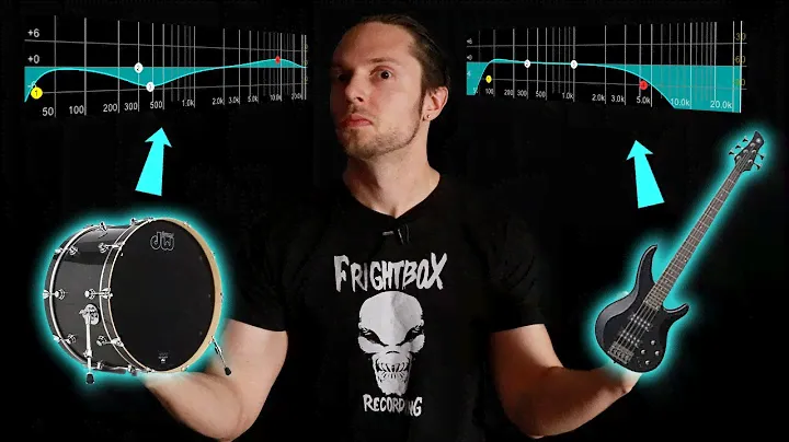 How To EQ Kick Drums & Bass Guitars To Stop FIGHTING In The Mix!!