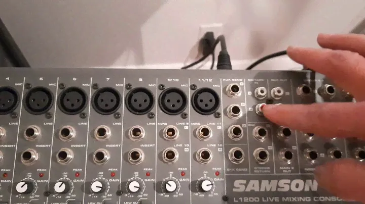 mixer Samson L1200 Vista rápida