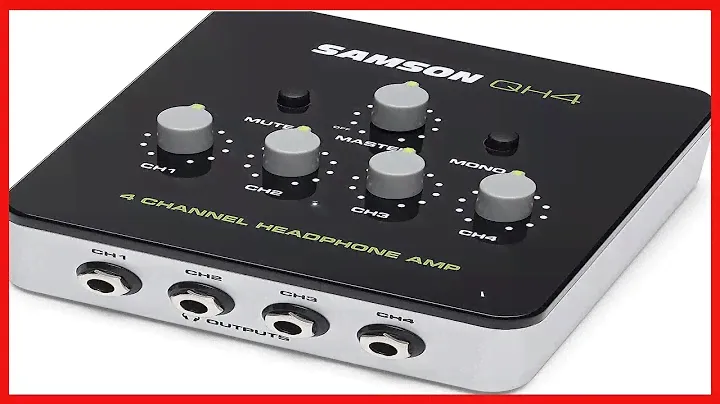 Samson QH4 4-Channel Studio Headphone Amplifier