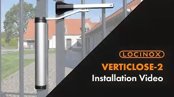 Verticlose-2 Hydraulic Gate Closer - Locinox Installation Video
