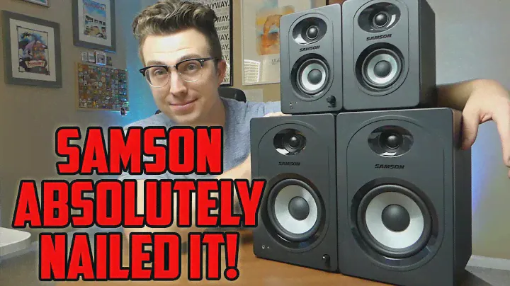 Samson MediaOne M30BT and M50BT Review | New Powered Studio Monitors with Bluetooth!