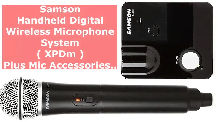 Samson Handheld Digital Wireless microphone System. My thoughts & Review..