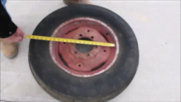 ARMSTRONG CUSTOM MADE 6.50-16 TRACTOR TIRE 6 HOLE, 15" RIM 6 HOLE QTY 2 For Sale