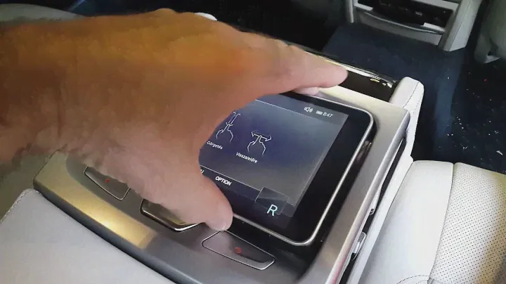 BMW  G12 OEM Samsung, Use the Command Tablet to Operate Rear Entertainment Screens www.bmwtuning.hu