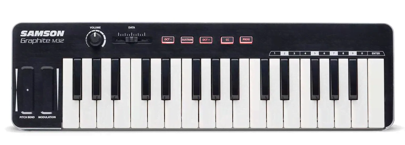 MIDI-КЛАВИАТУРА SAMSON GRAPHITE M32