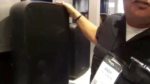 Kraft Music — Активные колонки Samson Auro X15D NAMM 2014