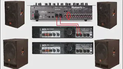 Tutorial   How to wire 2 amps into your PA setup WITHOUT using an active crossover480p H 264 AAC